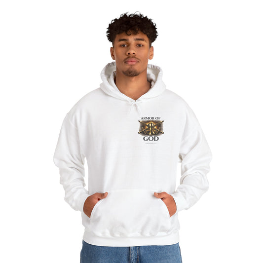 Armor of God Christian Hoodie – Built by Faith Graphic Hooded Sweatshirt