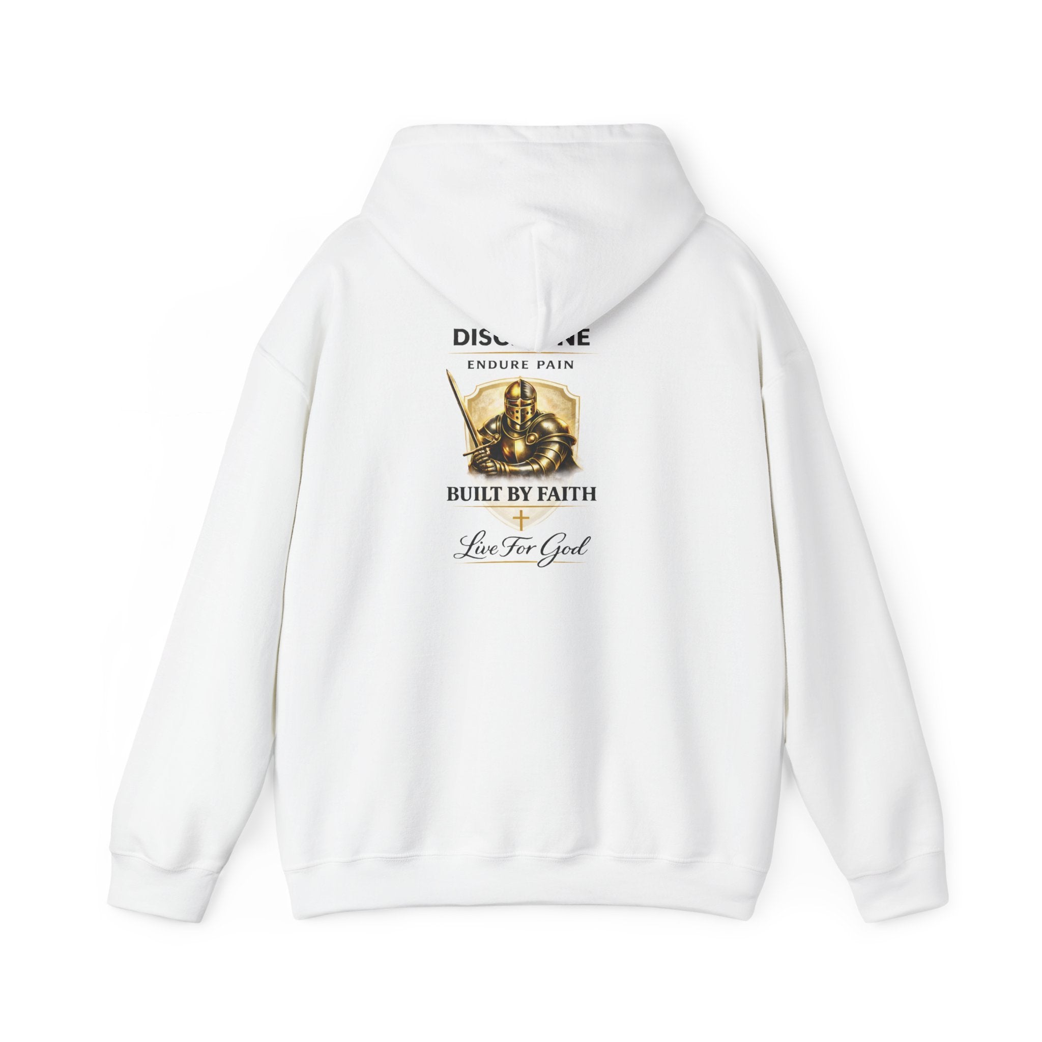 Armor of God Christian Hoodie – Built by Faith Graphic Hooded Sweatshirt