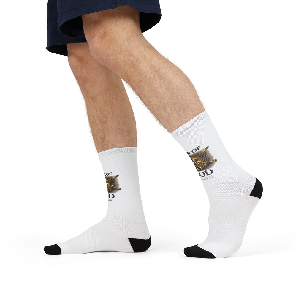 Armor of God Christian Crew Socks – Faith Sublimation Socks for Believers
