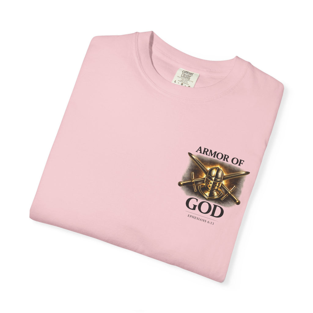 Armor of God Christian T-Shirt – Discipline Built by Faith Graphic Tee