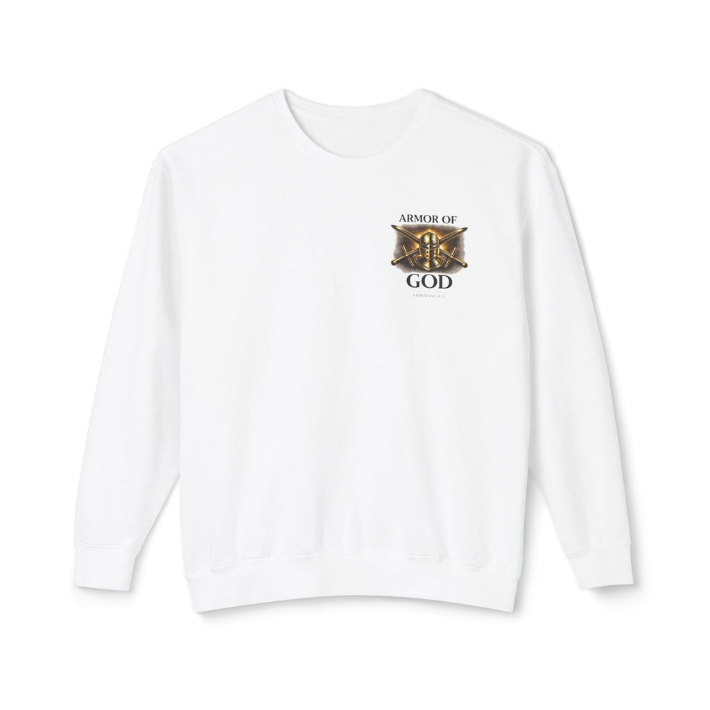 Discipline Built by Faith Sweatshirt – Armor of God Christian Crewneck