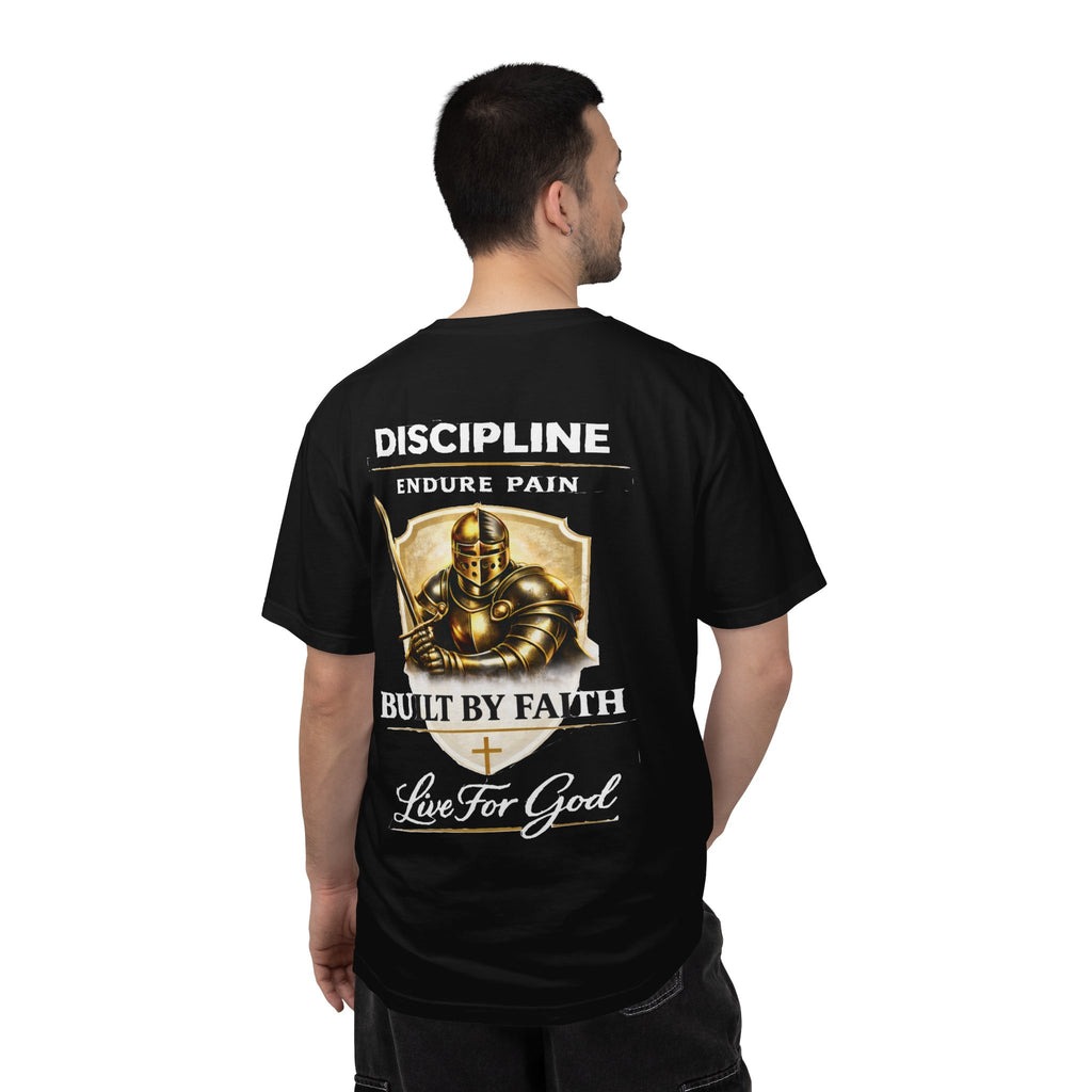 Armor of God Christian T-Shirt – Discipline Built by Faith Graphic Tee