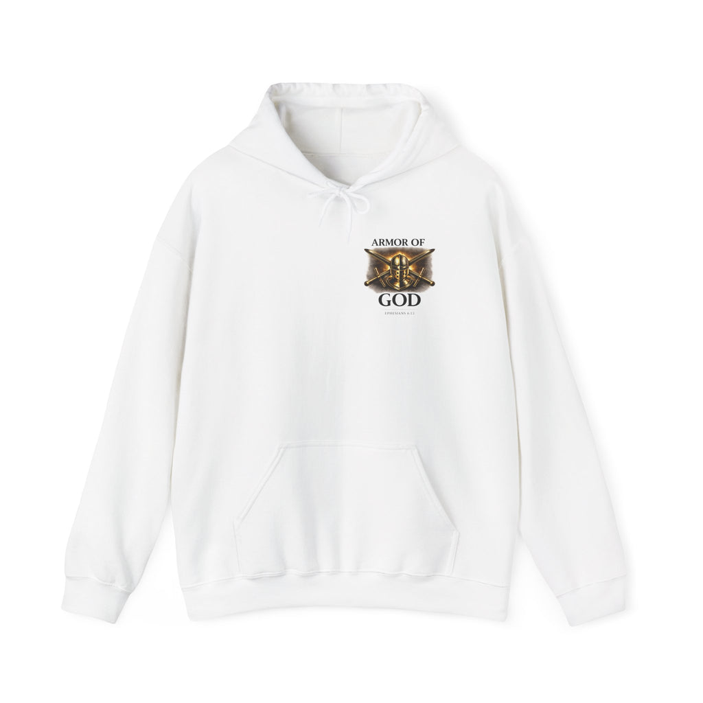Armor of God Christian Hoodie – Built by Faith Graphic Hooded Sweatshirt