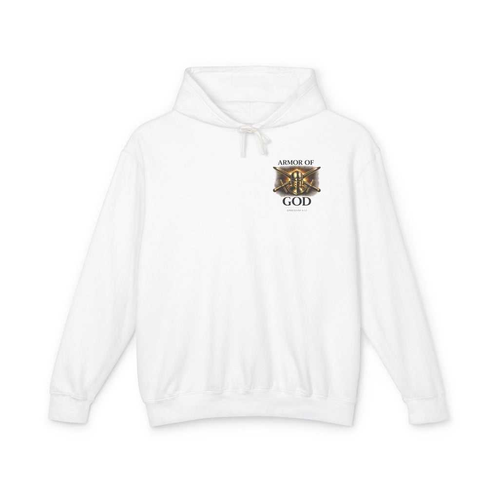 Built by Faith Christian Hoodie – Live For God Armor Graphic Sweatshirt