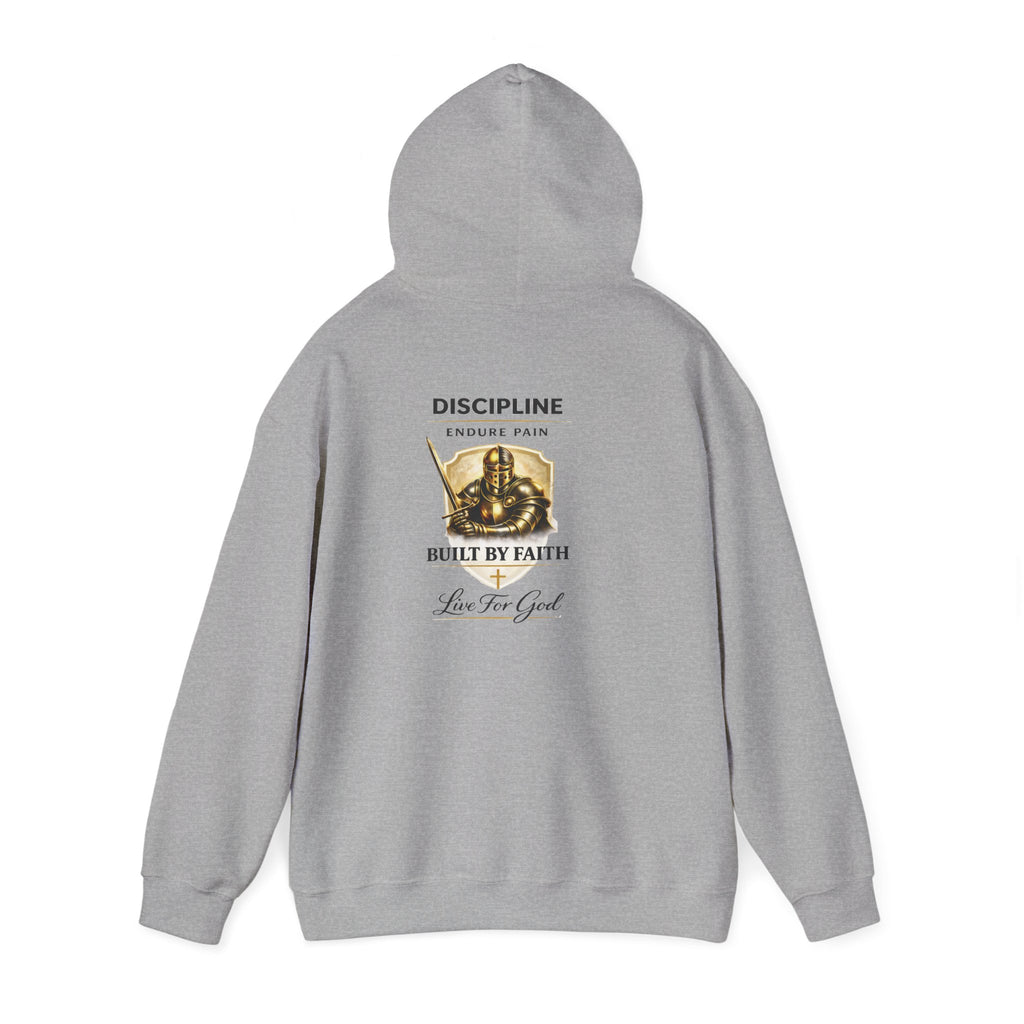 Armor of God Christian Hoodie – Built by Faith Graphic Hooded Sweatshirt