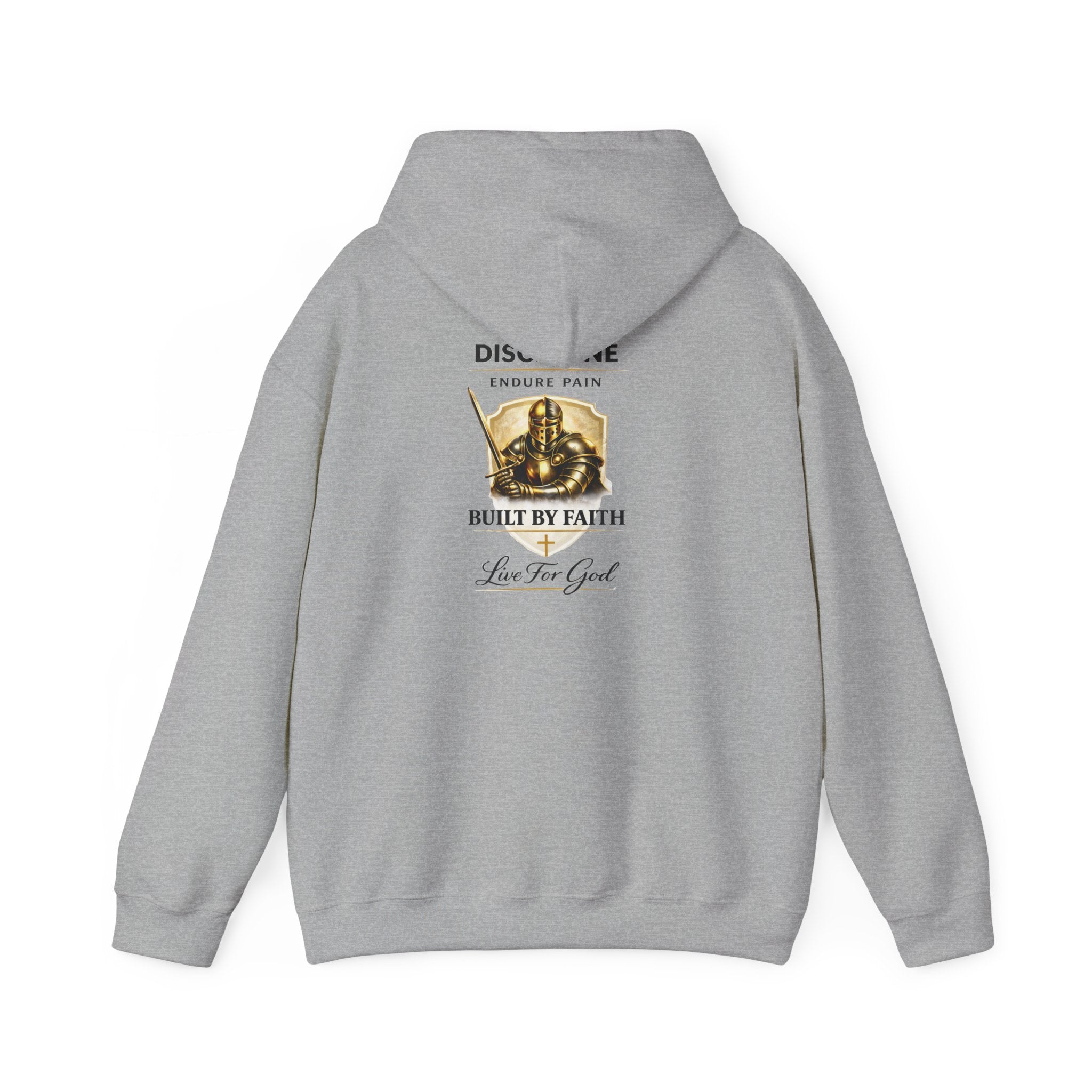 Armor of God Christian Hoodie – Built by Faith Graphic Hooded Sweatshirt