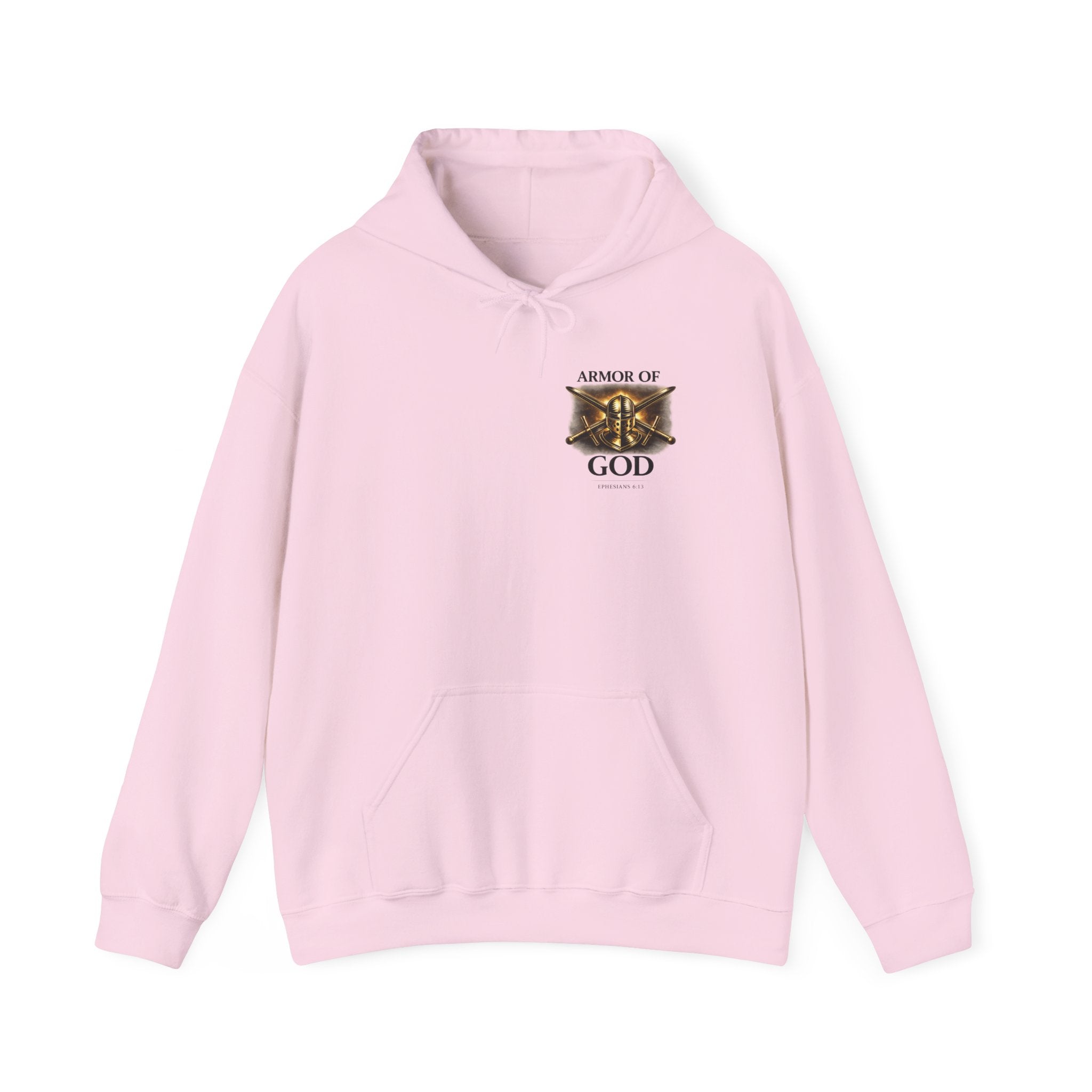 Armor of God Christian Hoodie – Built by Faith Graphic Hooded Sweatshirt