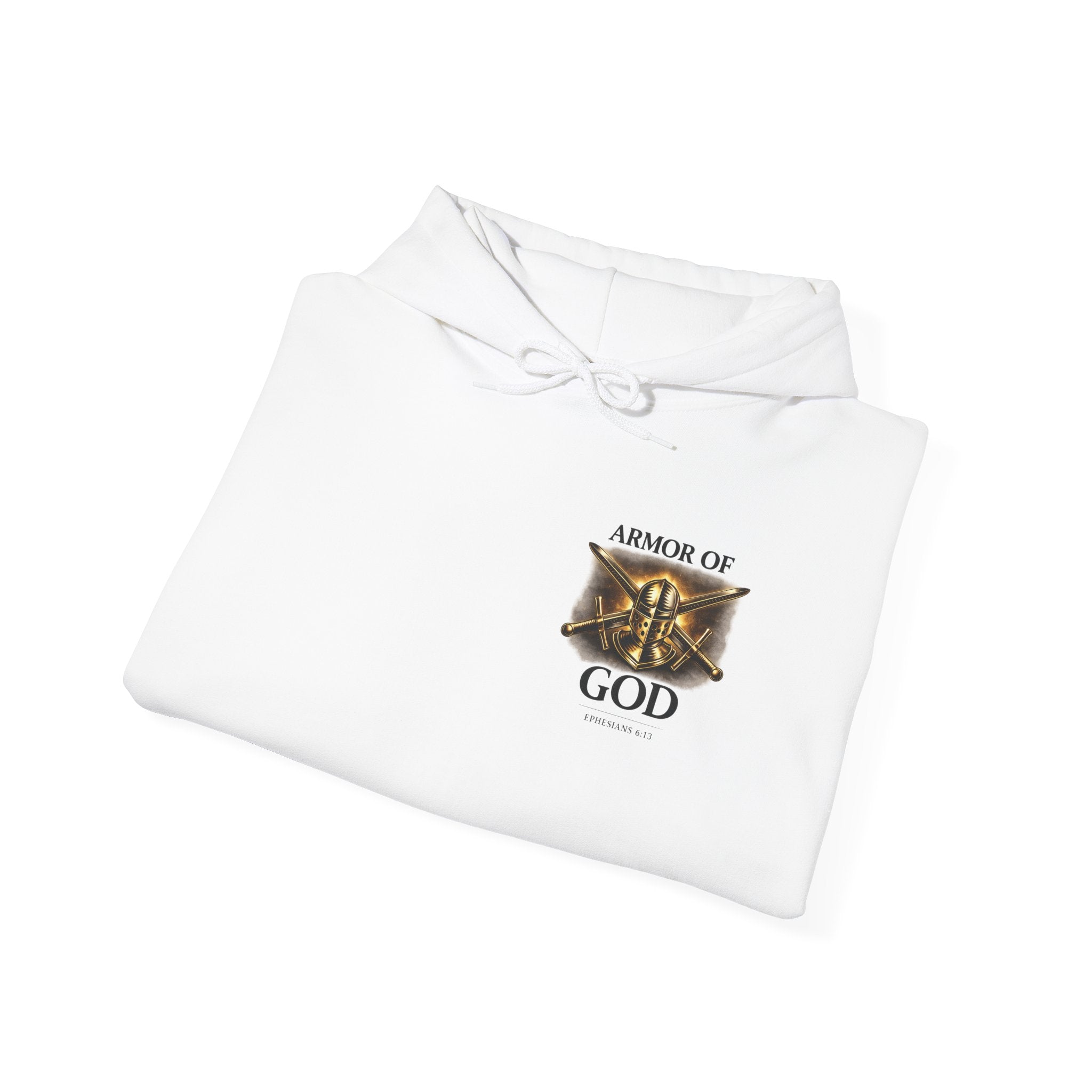 Armor of God Christian Hoodie – Built by Faith Graphic Hooded Sweatshirt