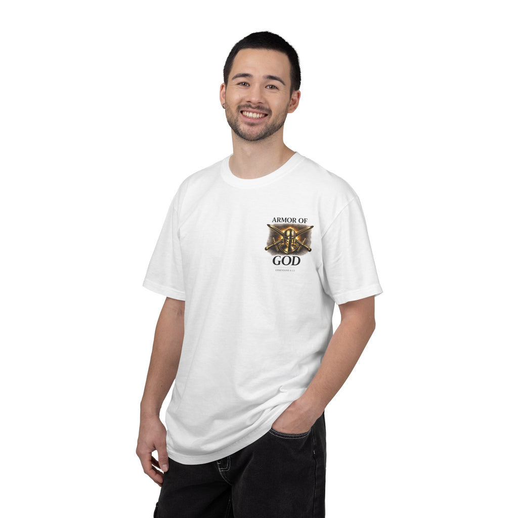Armor of God Christian T-Shirt – Discipline Built by Faith Graphic Tee