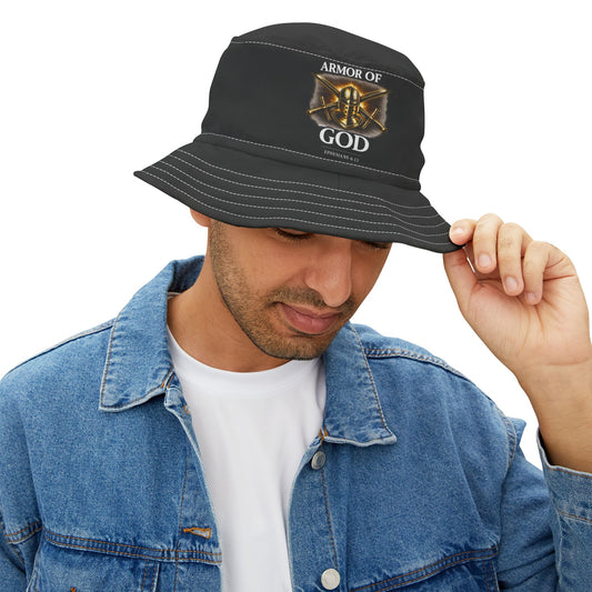 Armor of God Christian bucket hats