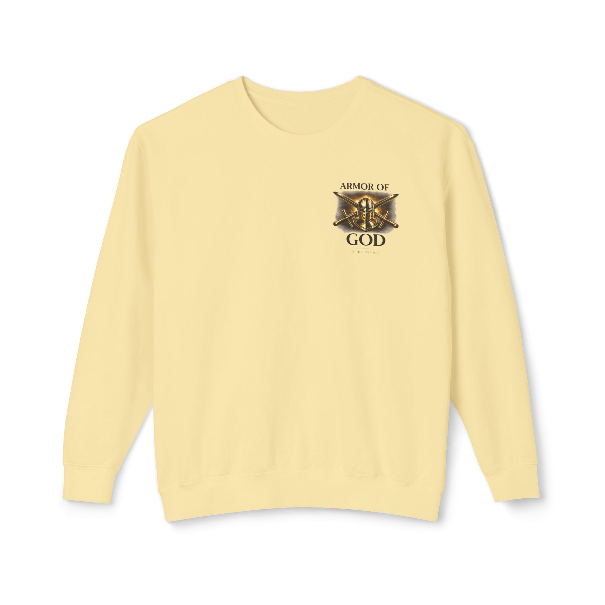Armor of God Christian crewneck