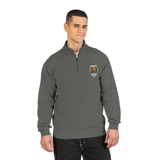 Christian quarter zip sweatshirts