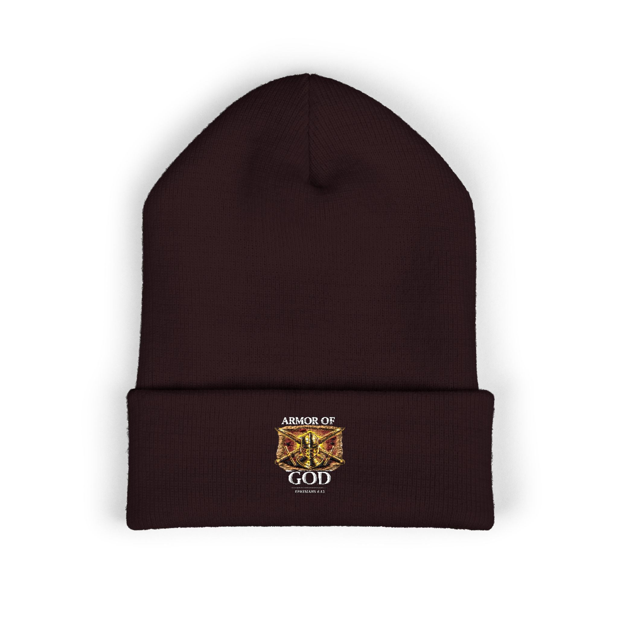 Christian winter beanie for believer